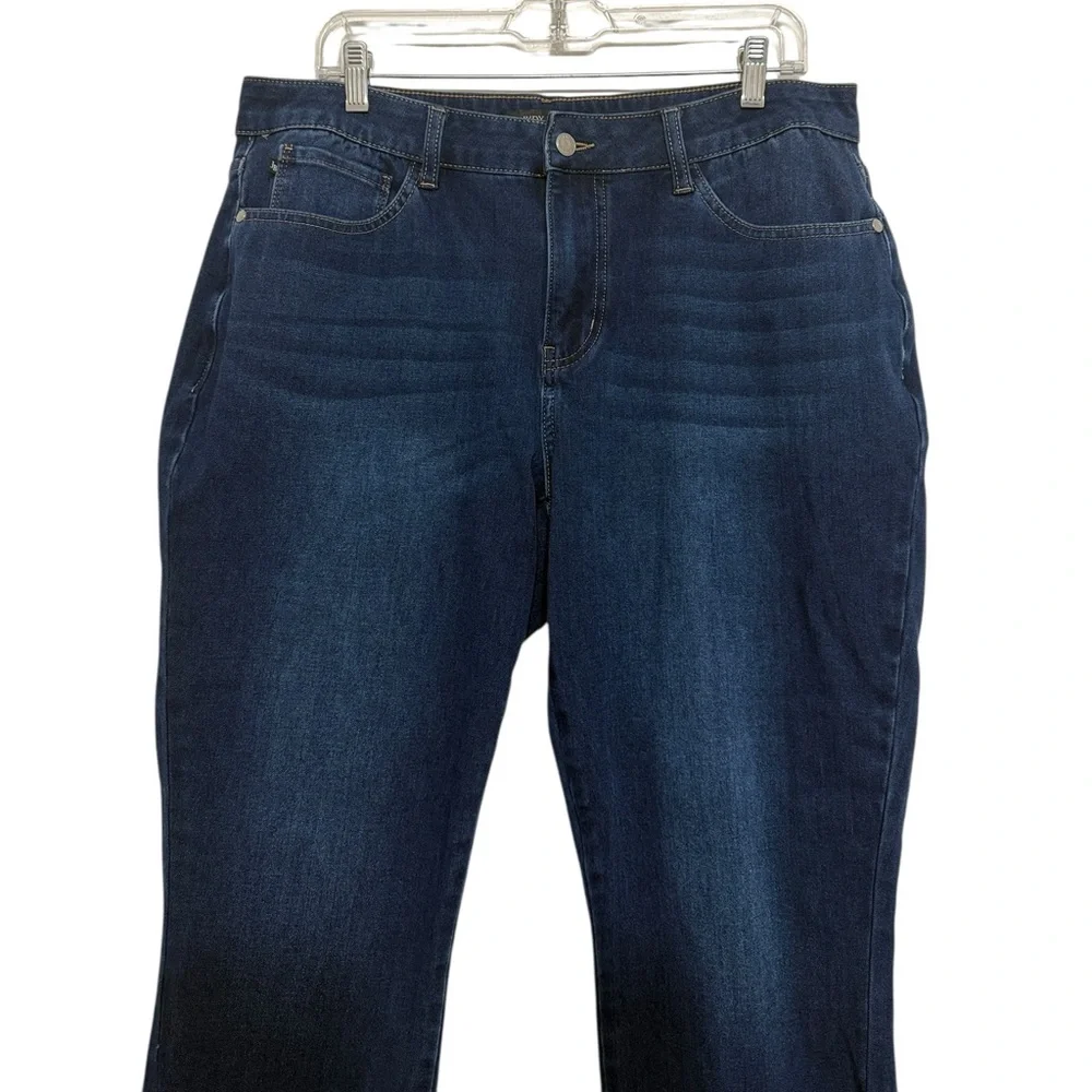 Judy Blue Skinny Jeans Women’s Size 18W Dark Wash Denim Stretch 5-Pocket - Picture 2 of 10